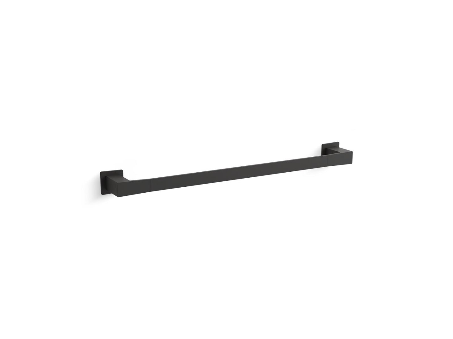 KOHLER K-26634-BL Honesty 24" Towel Bar In Matte Black