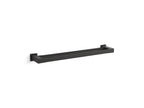 KOHLER K-26643-BL Honesty 24" Double Towel Bar - Matte Black