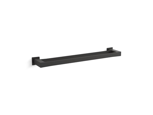 KOHLER K-26643-BL Honesty 24" double towel bar - Matte Black