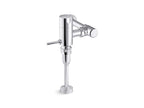 KOHLER K-80UM00D20-CP Mach Manual Urinal Flushometer, 0.125 Gpf - Polished Chrome