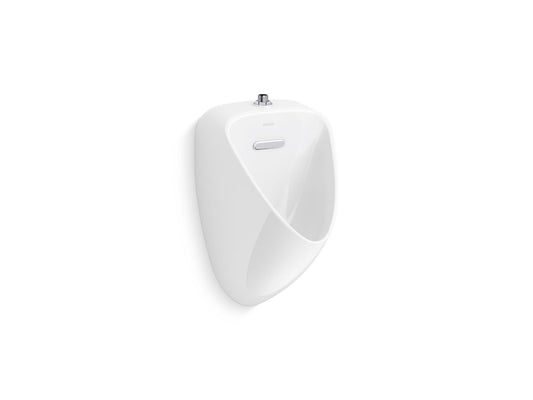 KOHLER K-20713-ET-0 Tend Contemporary washout urinal with top spud - White