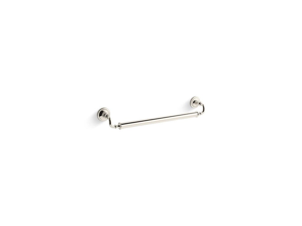 KOHLER K-25156-SN Artifacts 24" Grab Bar - Vibrant Polished Nickel