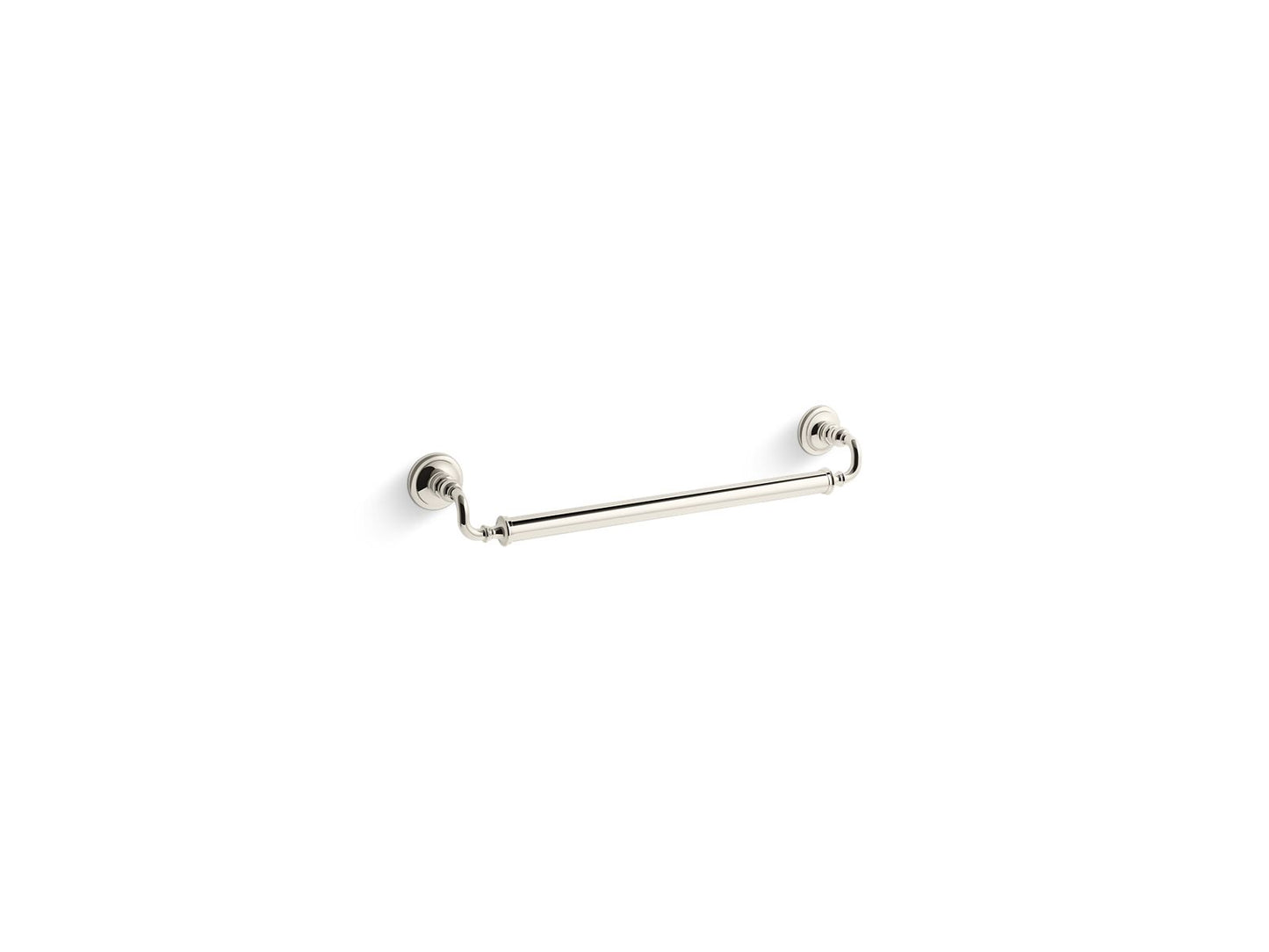 KOHLER K-25156-SN Artifacts 24" grab bar - Vibrant Polished Nickel