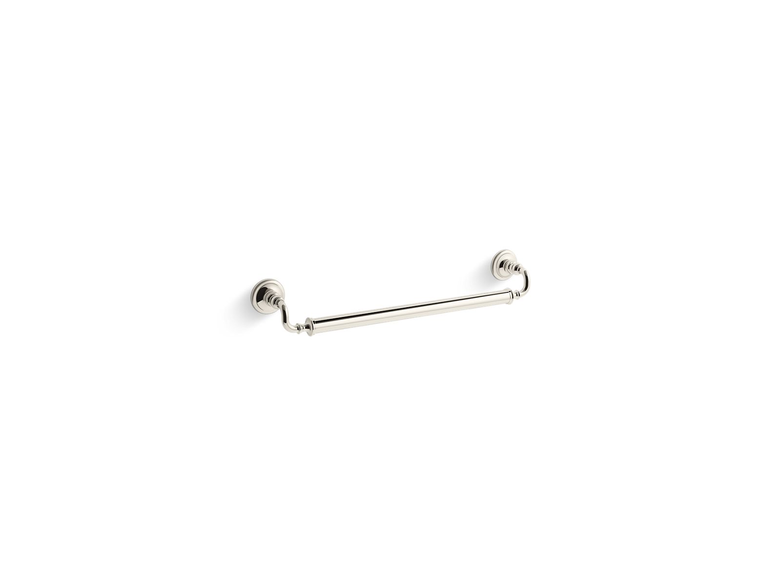 KOHLER K-25156-SN Artifacts 24" Grab Bar - Vibrant Polished Nickel