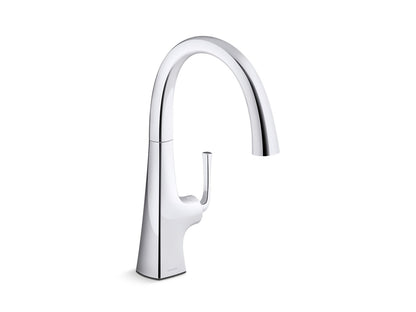 KOHLER K-22065-CP Graze Single-handle bar sink faucet - Polished Chrome
