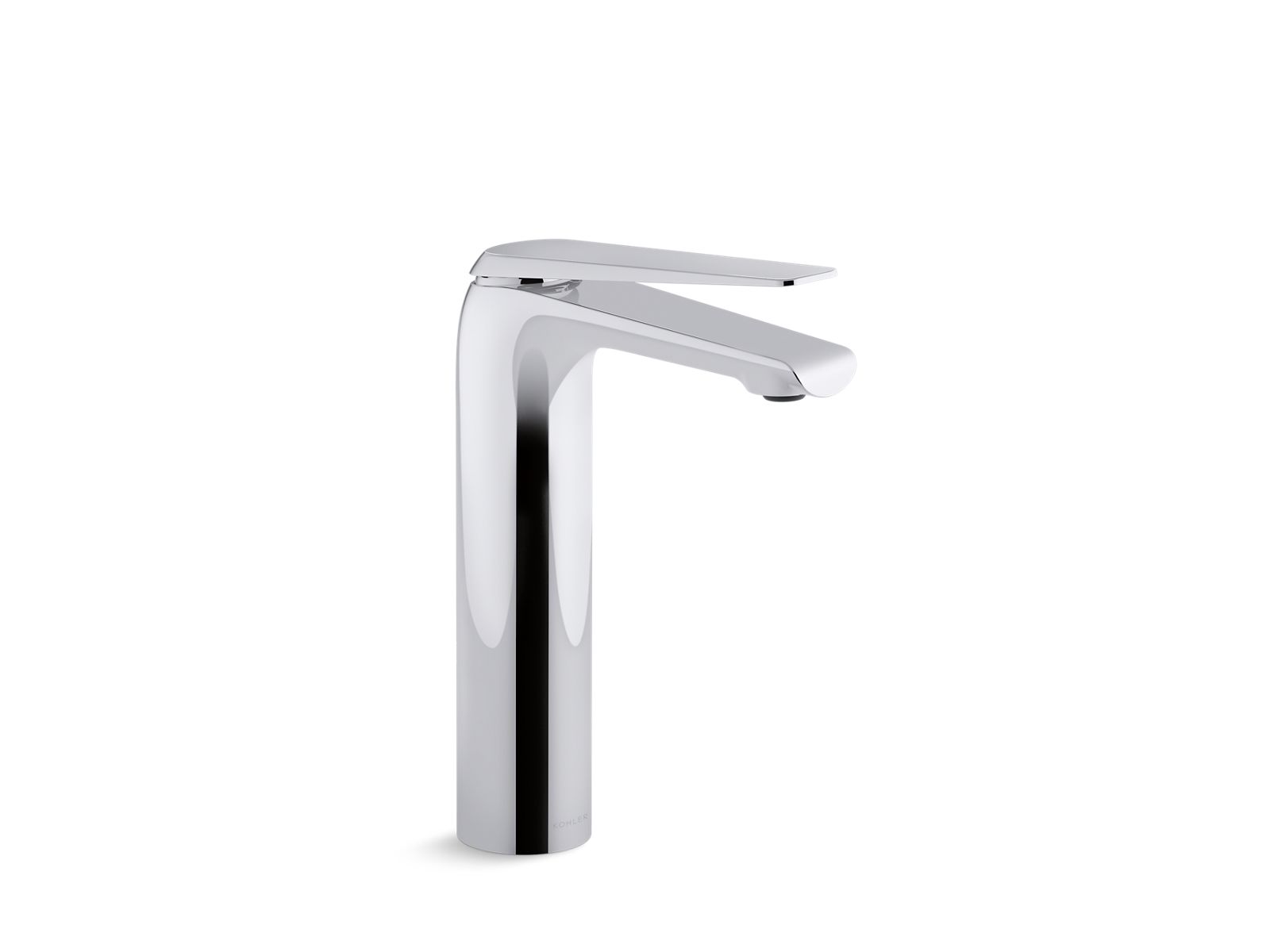 KOHLER K-97347-4-2MB Avid Tall Single-Handle Bathroom Sink Faucet, 1.2 Gpm - Vibrant Brushed Moderne Brass