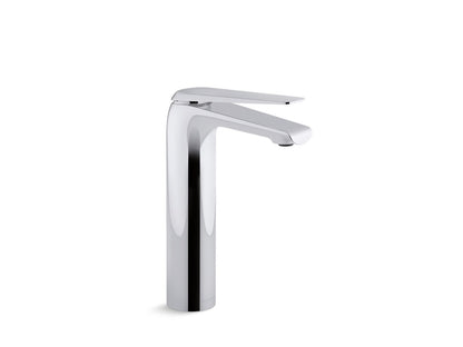 KOHLER K-97347-4-BN Avid Tall single-handle bathroom sink faucet, 1.2 gpm - Vibrant Brushed Nickel