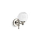 KOHLER K-22546-SC01-SNL Damask One-Light Lacemaker Sconce In Polished Nickel