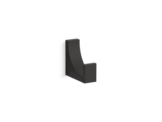 KOHLER K-26569-BL Minimal Robe Hook In Matte Black