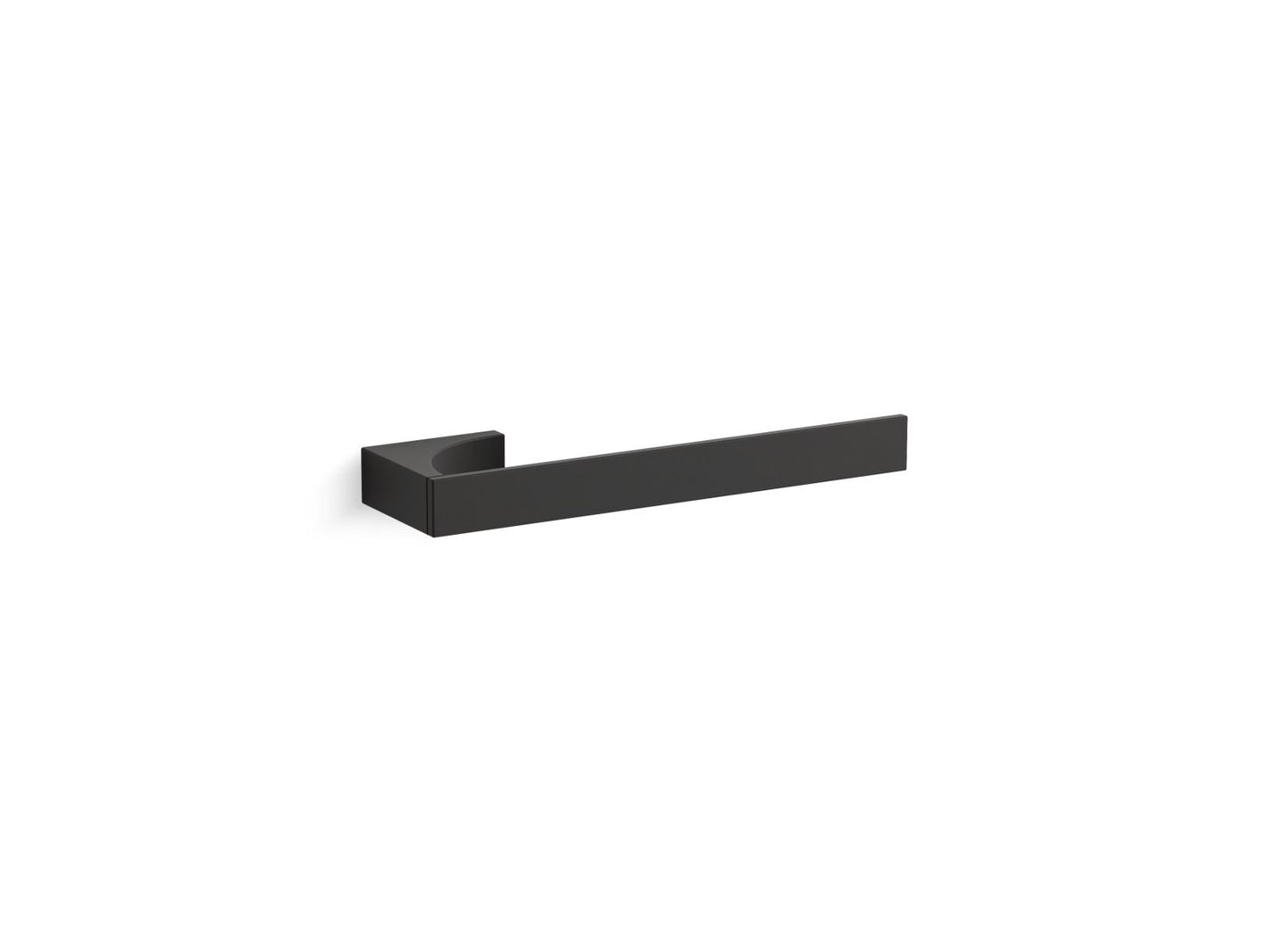 KOHLER K-26570-BL Minimal Towel Arm In Matte Black