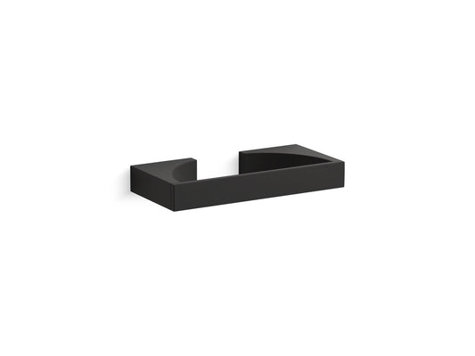 KOHLER K-26571-BL Minimal Toilet Paper Holder In Matte Black