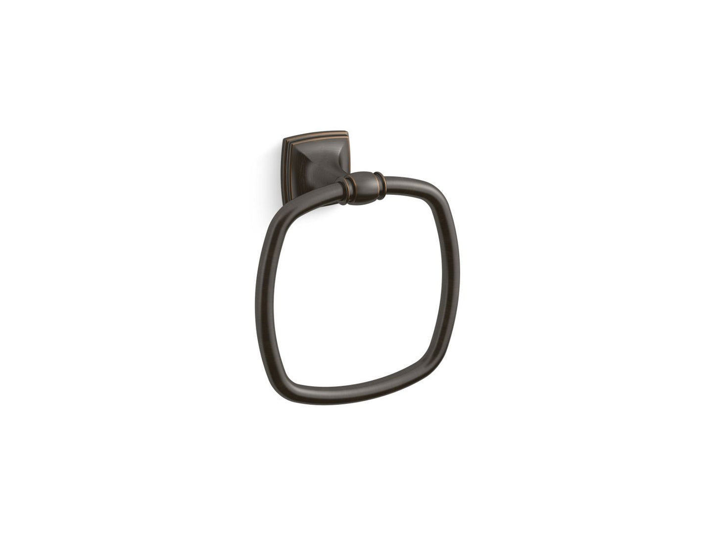 KOHLER K-26541-2BZ Grand Towel Ring In Oil-Rubbed Bronze