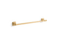 KOHLER K-26539-2MB Grand 24" Towel Bar In Vibrant Brushed Moderne Brass