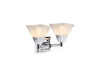 KOHLER K-23687-BA02-CPL Memoirs Two-Light Sconce - Polished Chrome