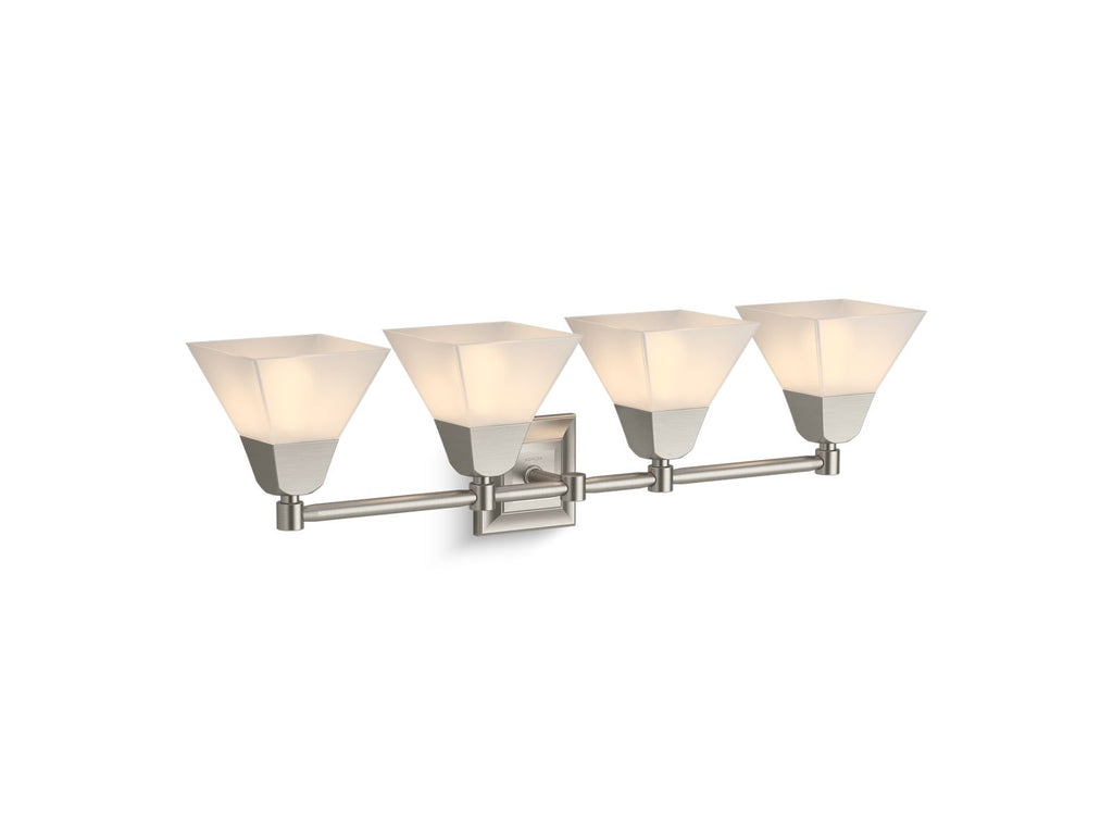 KOHLER K-23689-BA04-CPL Memoirs Four-Light Sconce - Polished Chrome