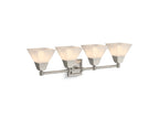 KOHLER K-23689-BA04-CPL Memoirs Four-Light Sconce - Polished Chrome