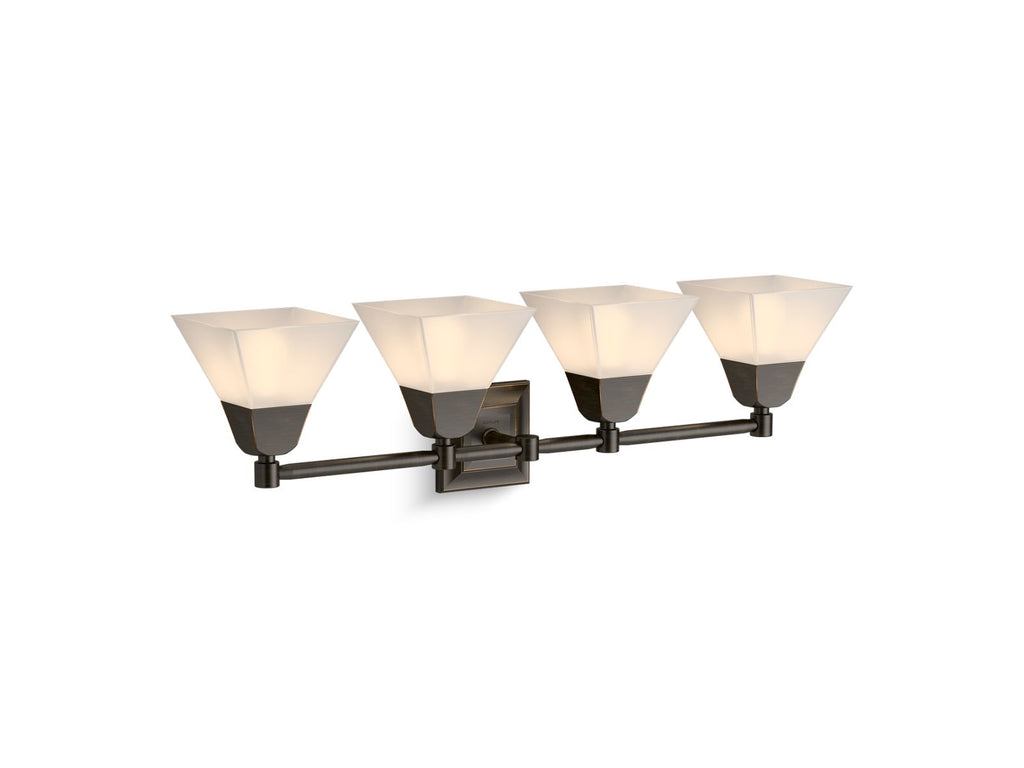KOHLER K-23689-BA04-CPL Memoirs Four-Light Sconce - Polished Chrome