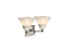 KOHLER K-23687-BA02-CPL Memoirs Two-Light Sconce - Polished Chrome