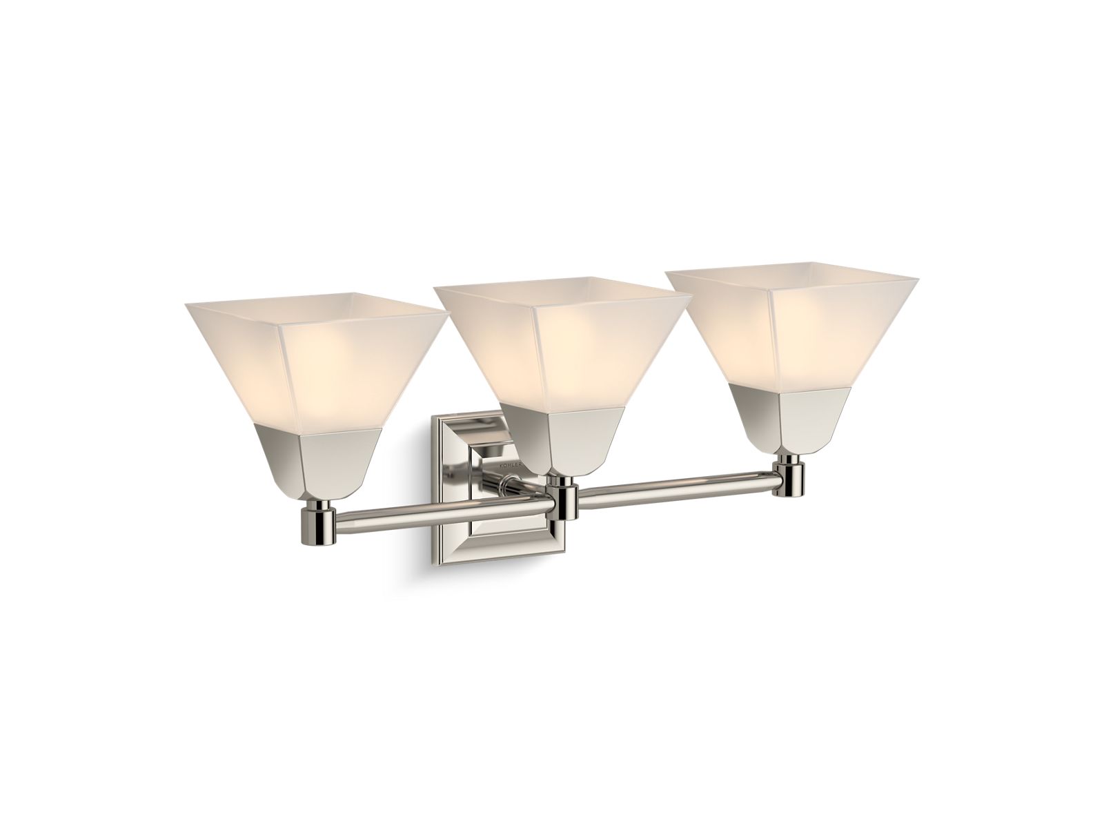 KOHLER K-23688-BA03-BNL Memoirs Three-Light Sconce - Brushed Nickel