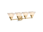 KOHLER K-23689-BA04-CPL Memoirs Four-Light Sconce - Polished Chrome