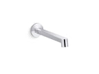 KOHLER K-T23889-BL Components Wall-Mount Bathroom Sink Faucet Spout With Row Design, 1.2 Gpm - Matte Black
