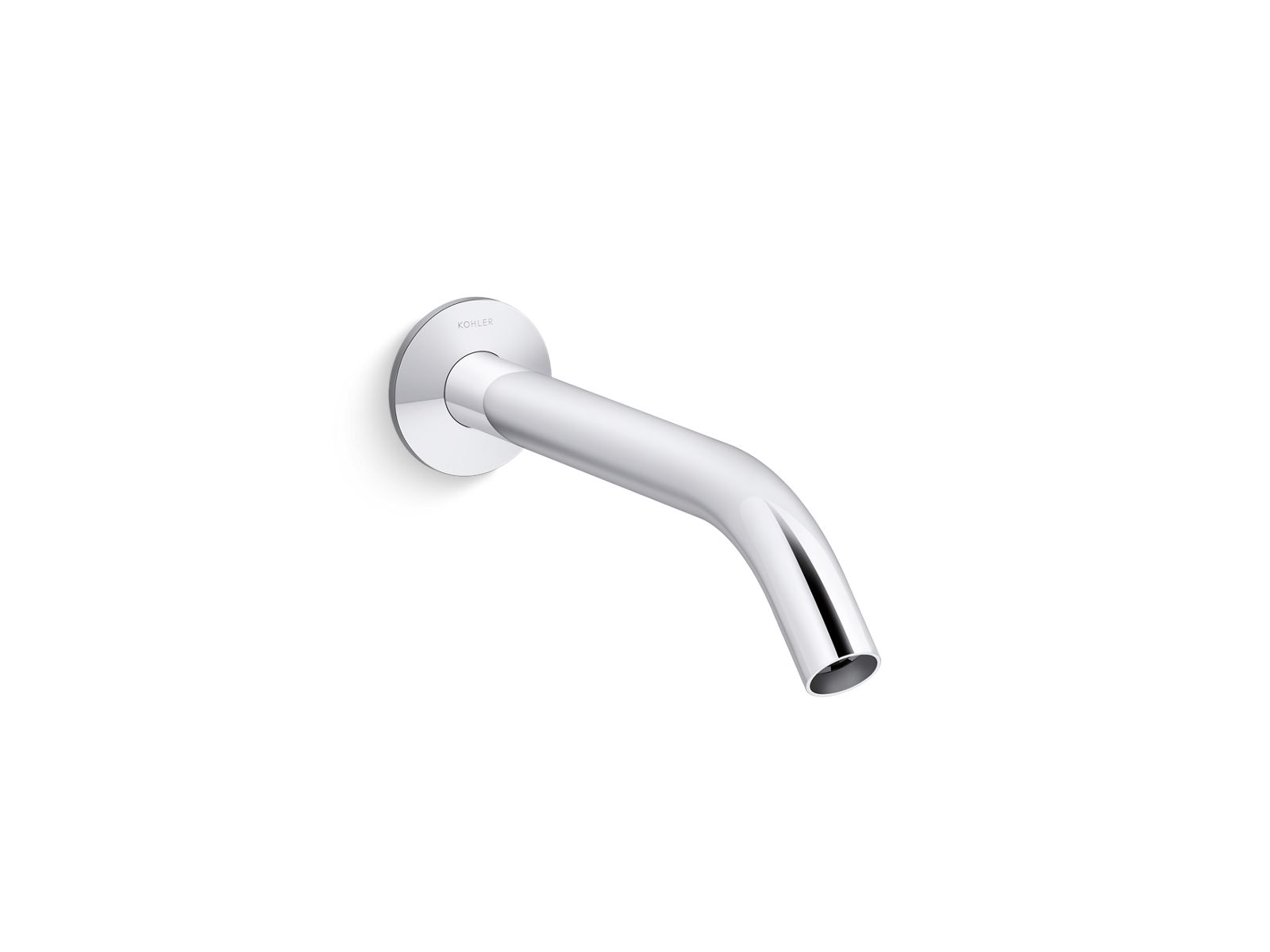 KOHLER K-T23890-AF Components Wall-Mount Bathroom Sink Faucet Spout With Tube Design, 1.2 Gpm - Vibrant French Gold