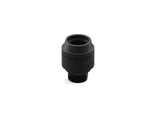 KOHLER K-9660-BL Persona Vacuum breaker, 1/2" x 1/2" - Matte Black
