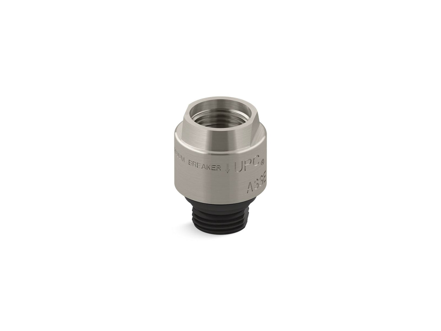 KOHLER K-9660-BN Persona Vacuum breaker, 1/2" x 1/2" - Vibrant Brushed Nickel
