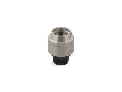 KOHLER K-9660-BN Persona Vacuum breaker, 1/2" x 1/2" - Vibrant Brushed Nickel
