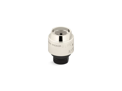 KOHLER K-9660-SN Persona Vacuum breaker, 1/2" x 1/2" - Vibrant Polished Nickel