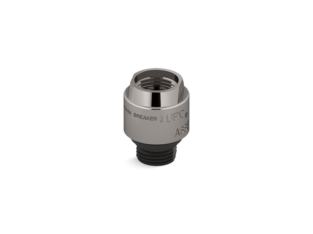KOHLER K-9660-TT Persona Vacuum Breaker, 1/2" X 1/2" - Vibrant Titanium