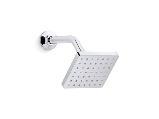 KOHLER K-24805-G-CP Parallel Single-Function Showerhead, 1.75 Gpm In Polished Chrome