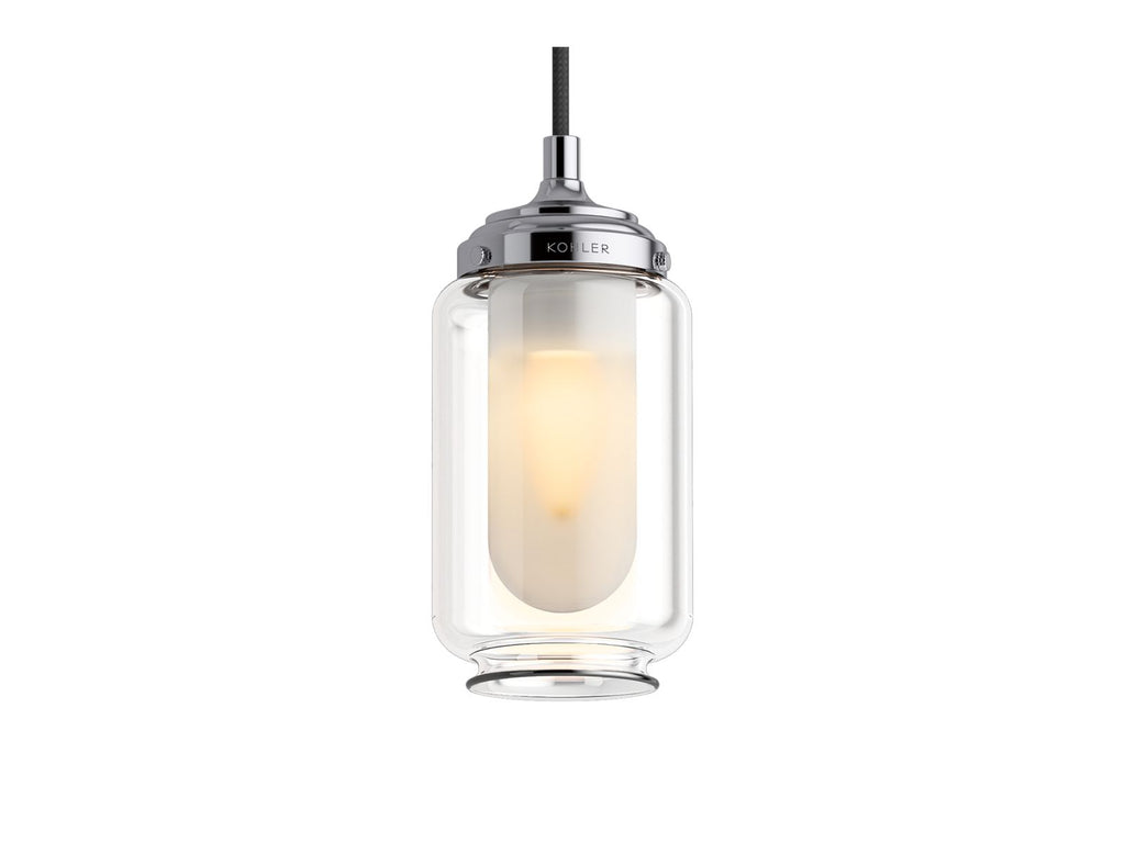KOHLER K-22654-PE01-CPL Artifacts 4" Adjustable Pendant - Polished Chrome