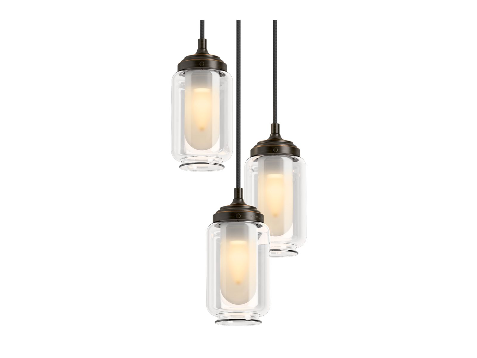 KOHLER K-22655-PE03-SNL Artifacts 11" Pendant - Polished Nickel