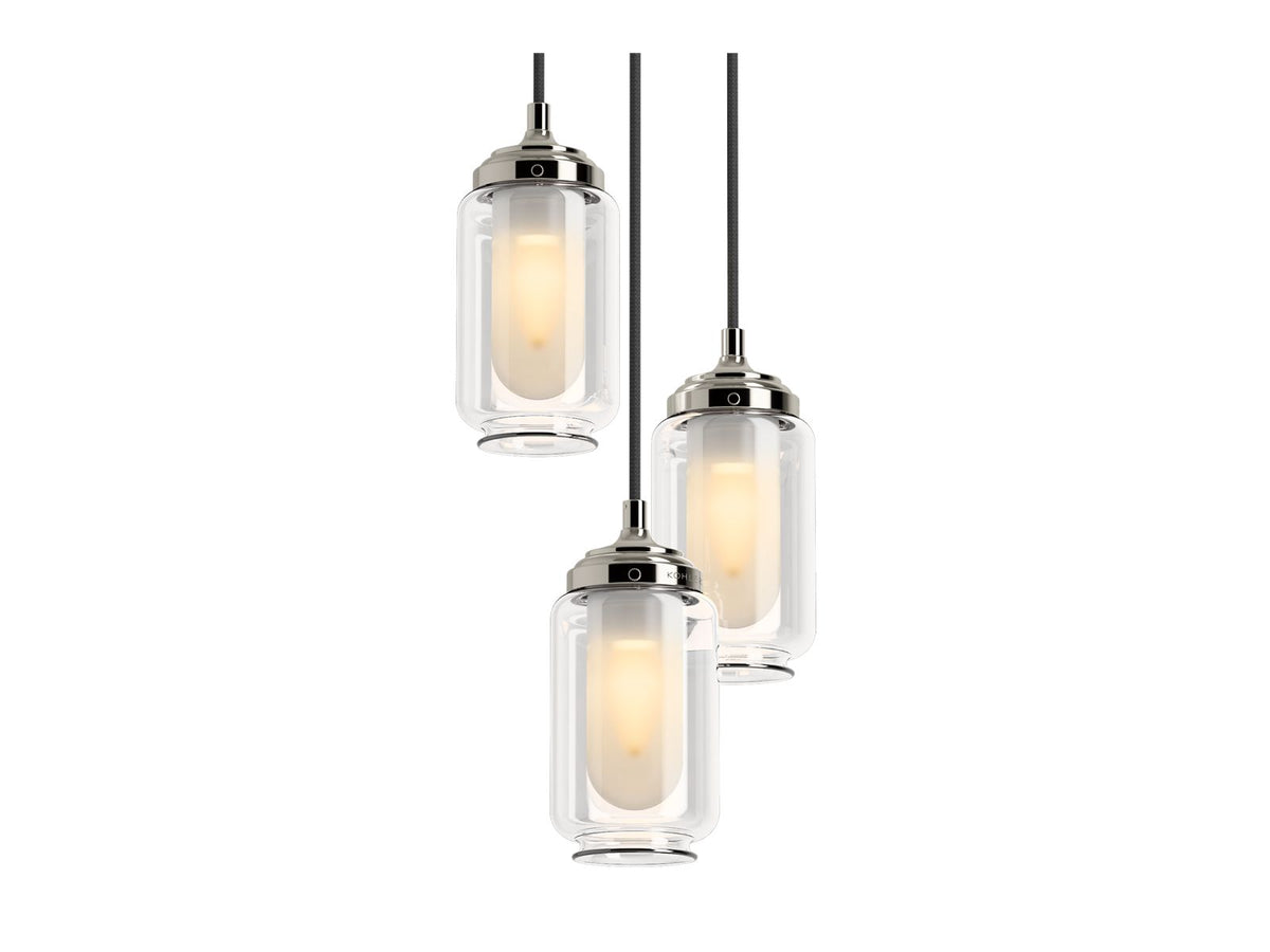 KOHLER K-22655-PE03-SNL Artifacts 11" Pendant - Polished Nickel