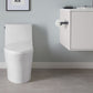 KOHLER K-1381-0 Veil One-Piece Elongated Toilet With Skirted Trapway, Dual-Flush In White