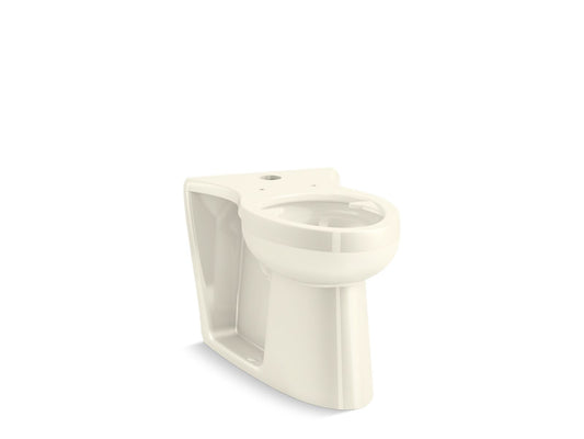 KOHLER K-25042-SSL-96 Modflex Adjust-A-Bowl Floor-Mount Top Spud Flushometer Bowl With Bedpan Lugs In Biscuit