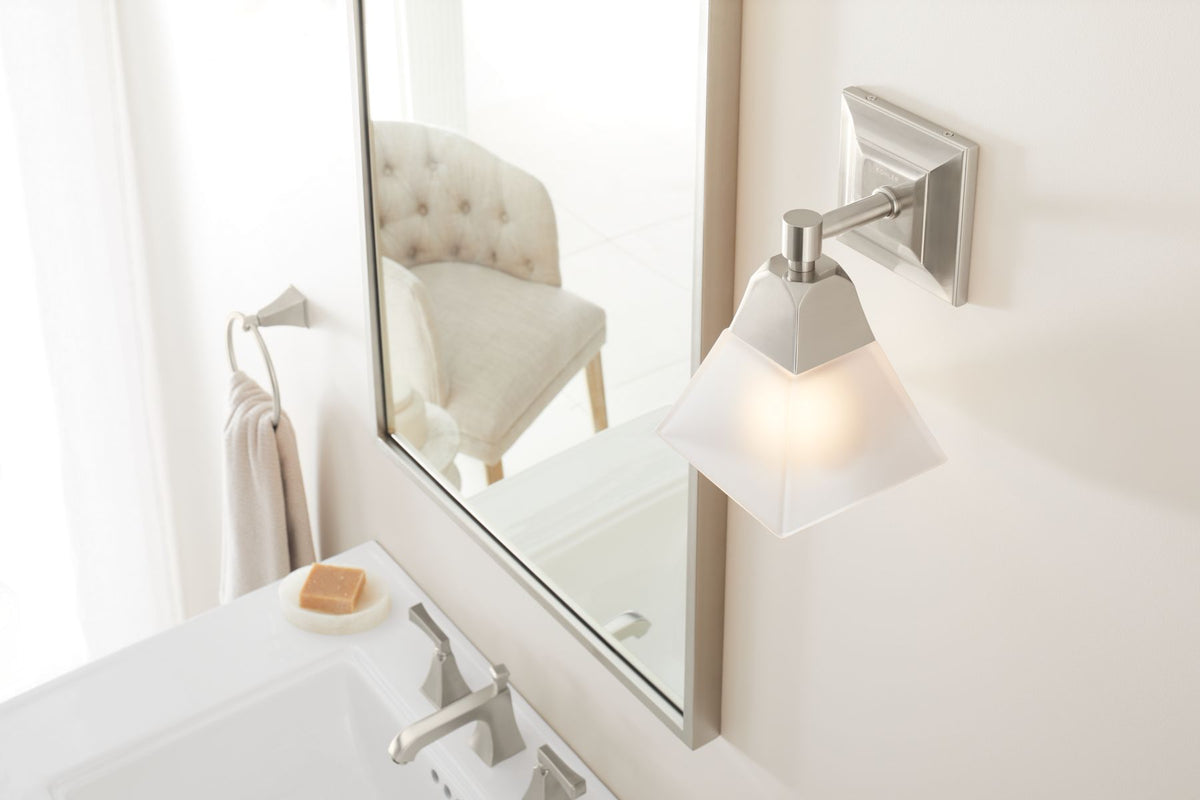 KOHLER K-23686-SC01-SNL Memoirs One-Light Sconce - Polished Nickel
