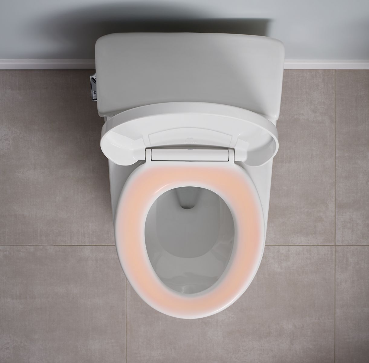 KOHLER K-10515-0 Purewarmth Heated Round-Front Toilet Seat - White