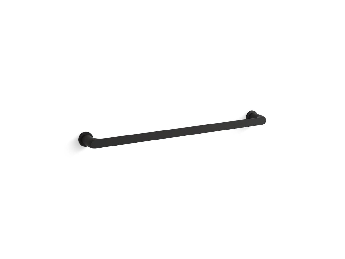 KOHLER K-97495-BL Avid 24" Towel Bar In Matte Black