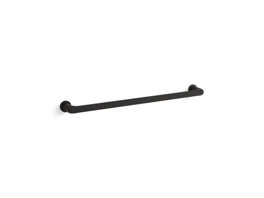 KOHLER K-97495-BL Avid 24" Towel Bar In Matte Black