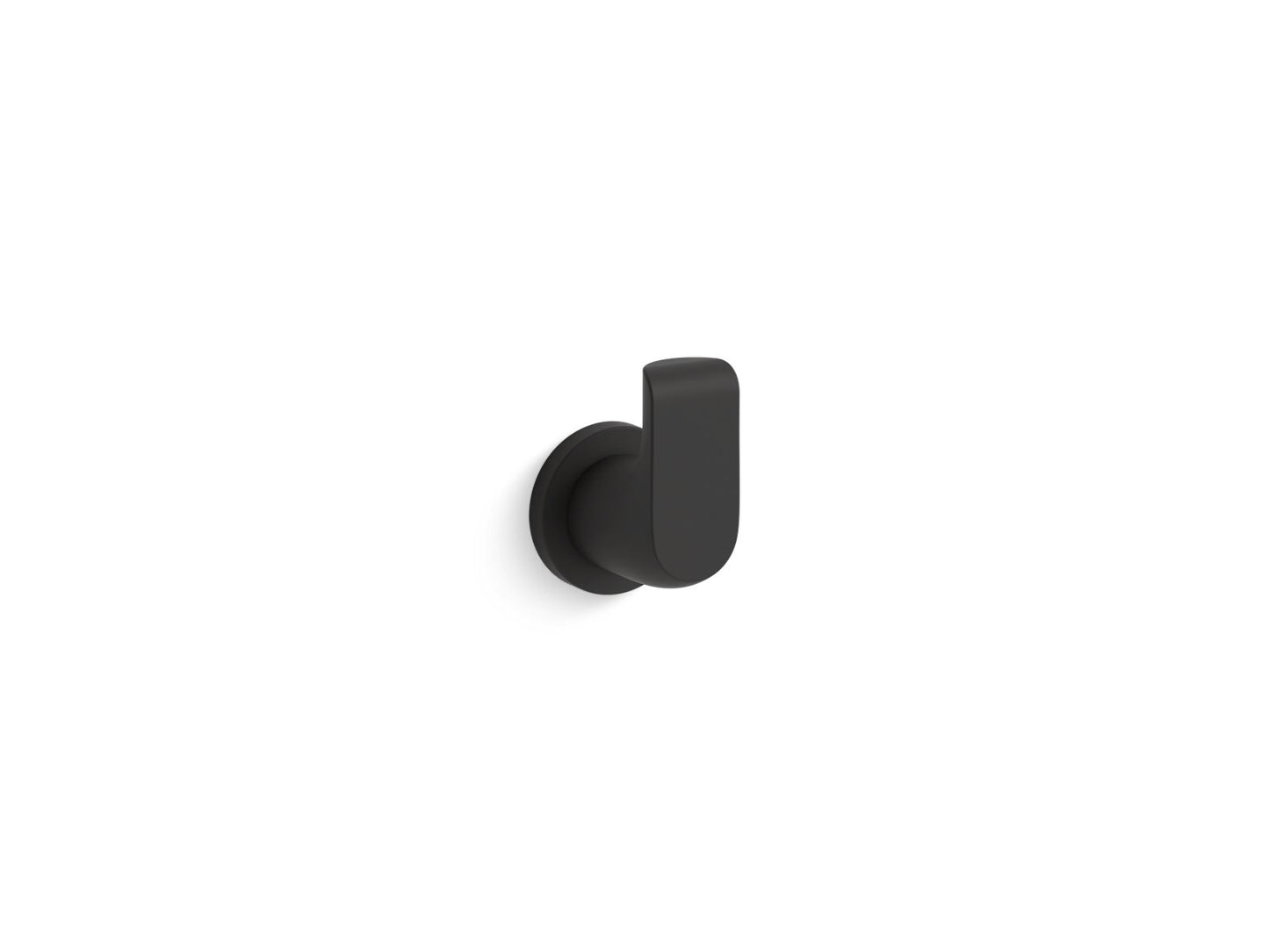 KOHLER K-97499-BL Avid Robe Hook In Matte Black