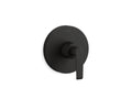KOHLER K-TS97018-4-BL Avid Rite-Temp Valve Trim With Lever Handle - Matte Black