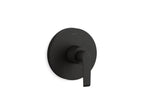 KOHLER K-TS97018-4-BL Avid Rite-Temp Valve Trim With Lever Handle - Matte Black