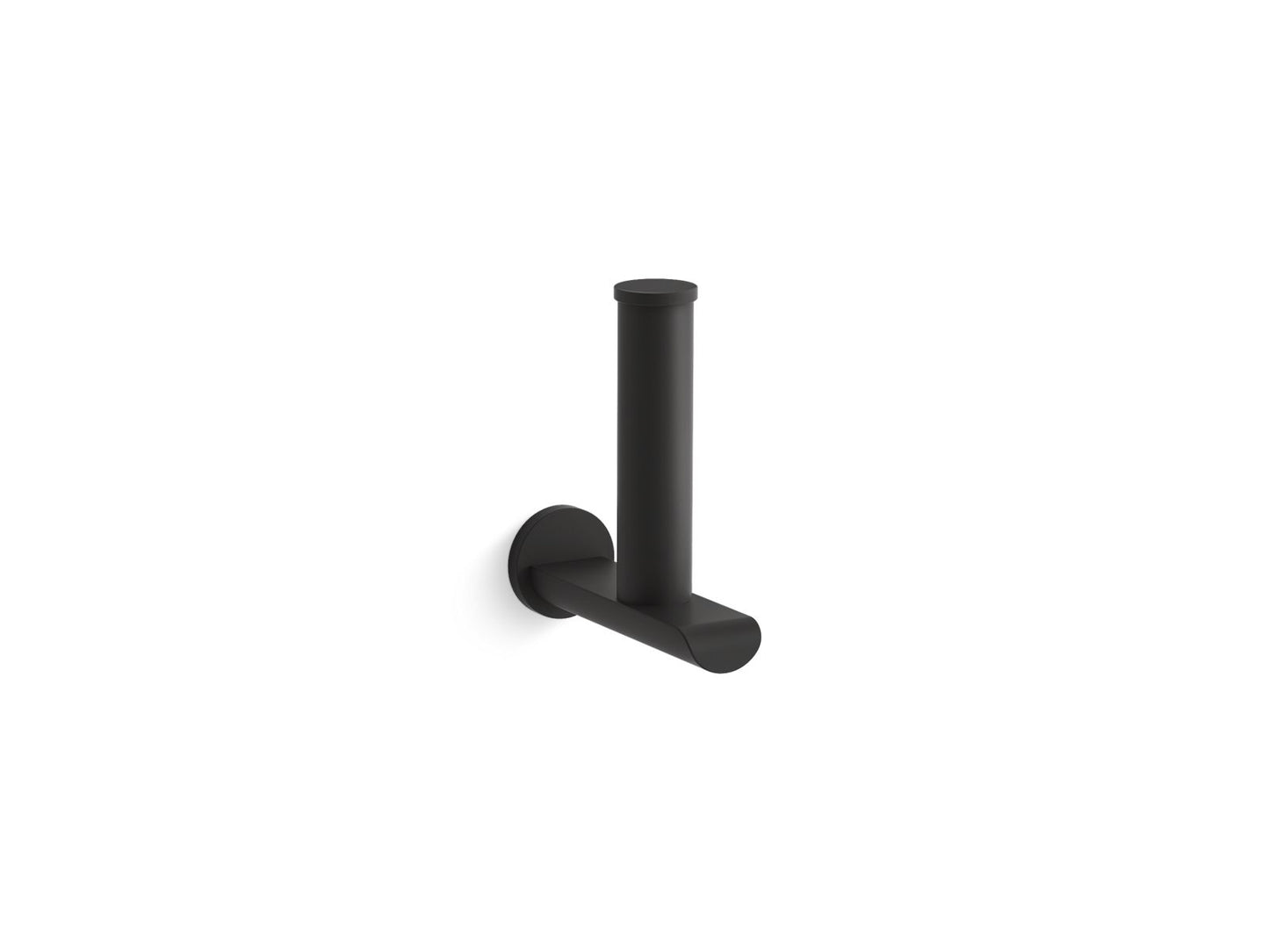 KOHLER K-97502-BL Avid Vertical Toilet Paper Holder In Matte Black