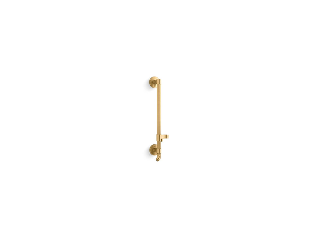 KOHLER K-45904-2MB Hydrorail-H Shower Column - Vibrant Brushed Moderne Brass