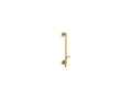 KOHLER K-45904-2MB Hydrorail-H Shower Column - Vibrant Brushed Moderne Brass