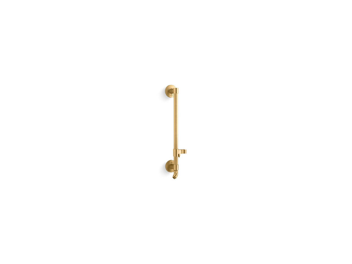 KOHLER K-45904-2MB Hydrorail-H Shower Column - Vibrant Brushed Moderne Brass