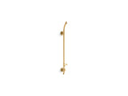 KOHLER K-45905-2MB Hydrorail-S Bath/Shower Column - Vibrant Brushed Moderne Brass
