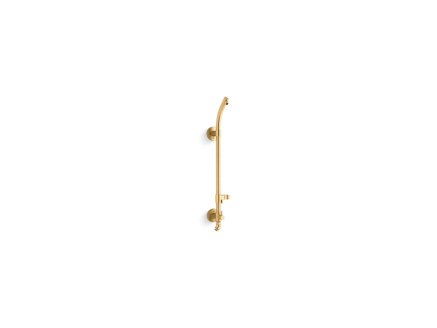 KOHLER K-45906-2MB Hydrorail-S Shower Column In Vibrant Brushed Moderne Brass